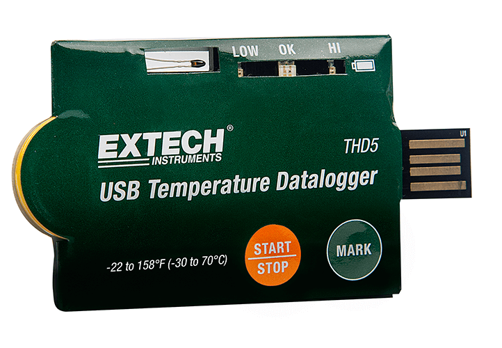 USB GHI DỮ LIỆU NHIỆT ĐỘ EXTECH THD5